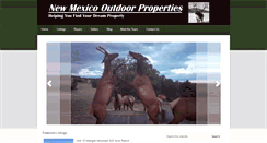 Desktop Screenshot of nmoutdoorproperties.com